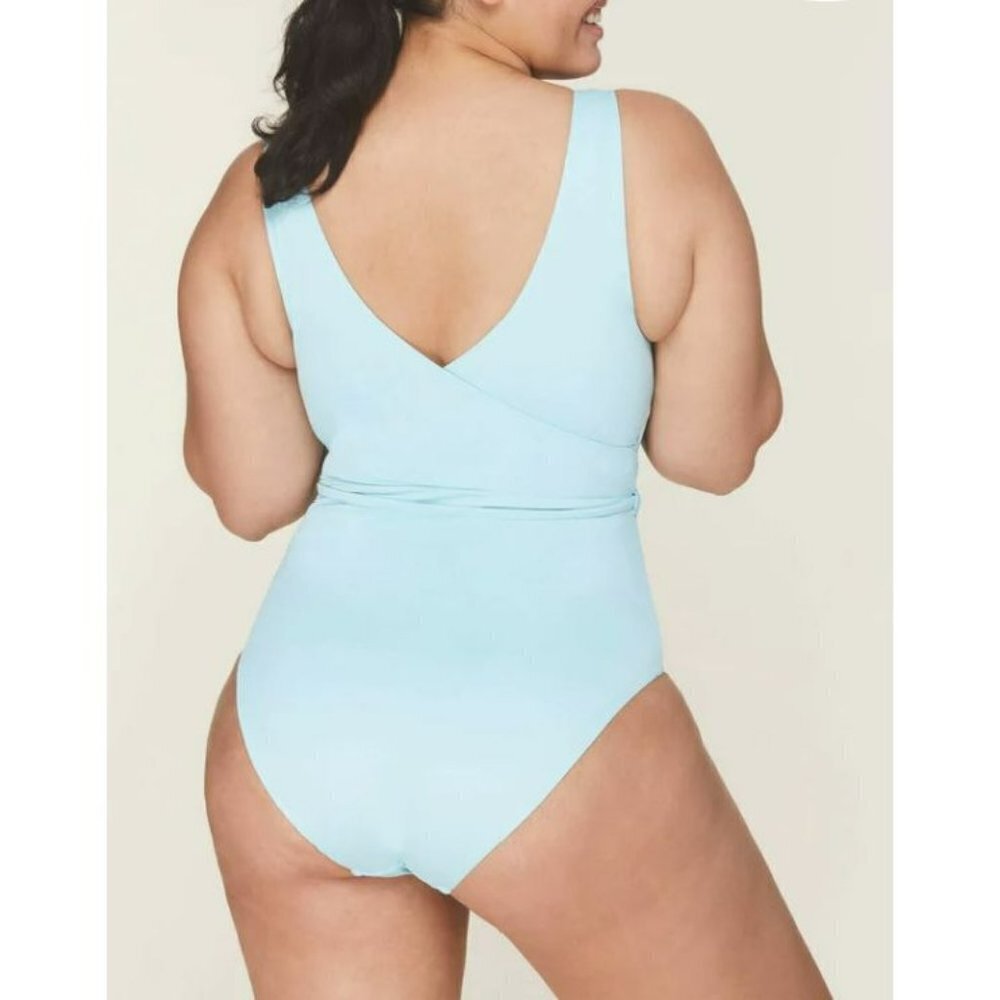 Andie The Belmar‎ Light Blue One Piece Small - Picture 6 of 10